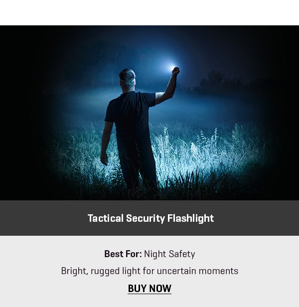 Tactical Security Flashlight