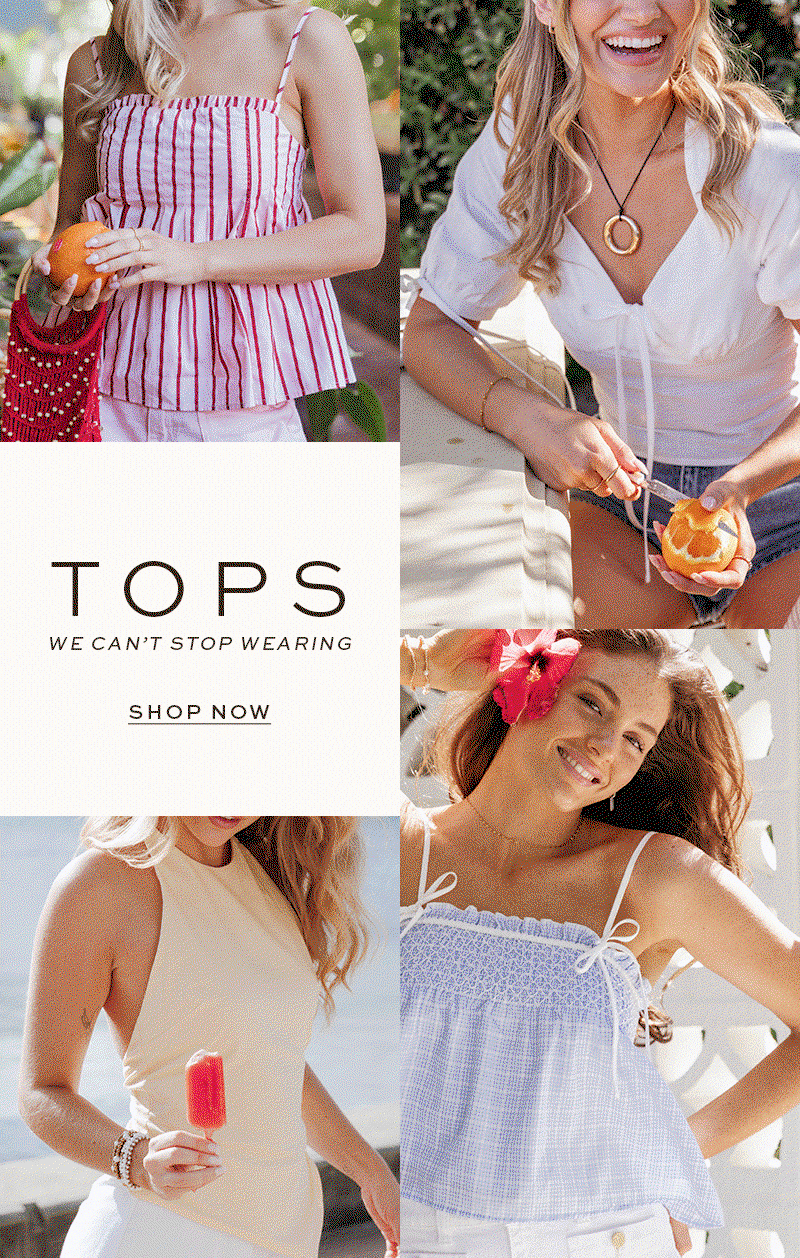 Tops we can't stop wearing