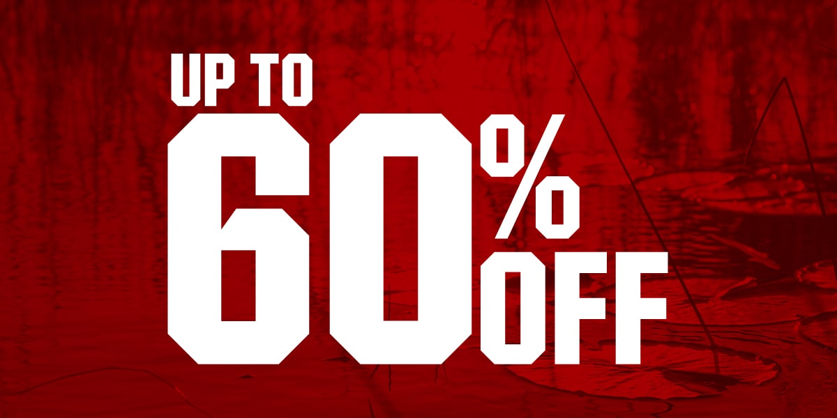Up to 60% off.