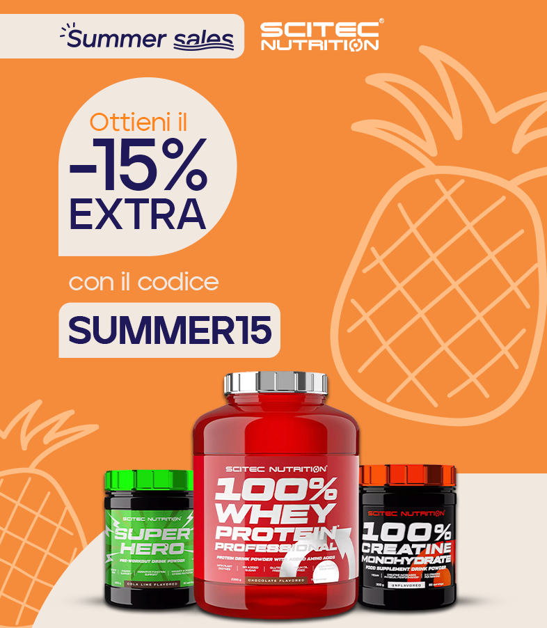 Scitec con codice SUMMER15