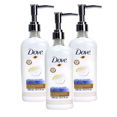 Dove Hydrating Care Body Wash - 8.11 oz
