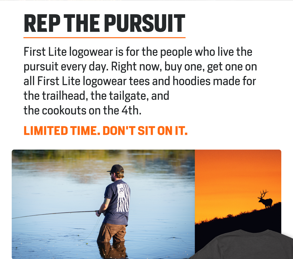 Limited time. Don't sit on it.