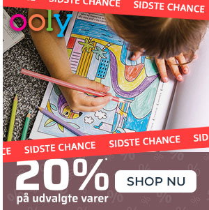 Sidste chance for 20% på Ooly