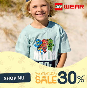 Spar 30% på LEGO® wear