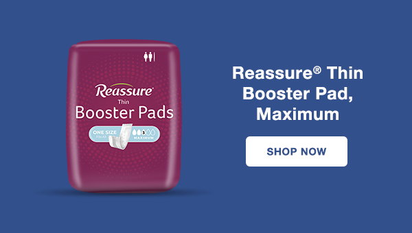 Reassure Thin Booster Pad, Maximum