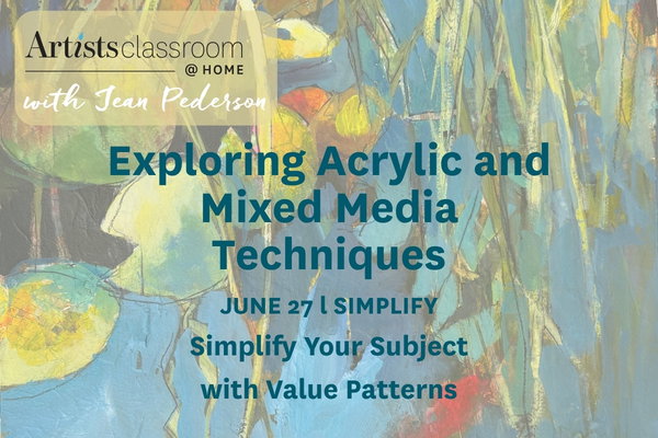 Artists Network @ Home with Jean Pederson