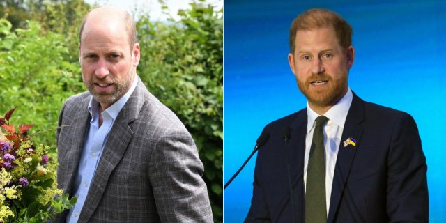 prince William prince Harry fête pères
