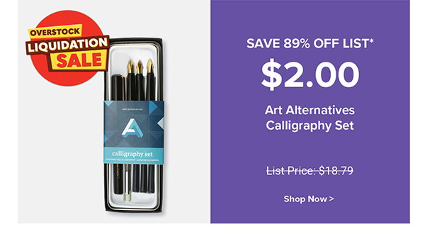 Art Alternatives Calligraphy Set