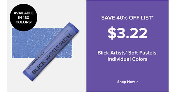 Blick Artists' Soft Pastels, Individual Colors