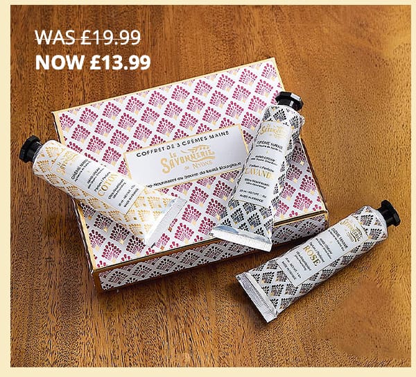  30369 Art Deco Hand Cream Trio £19.99 £13.99