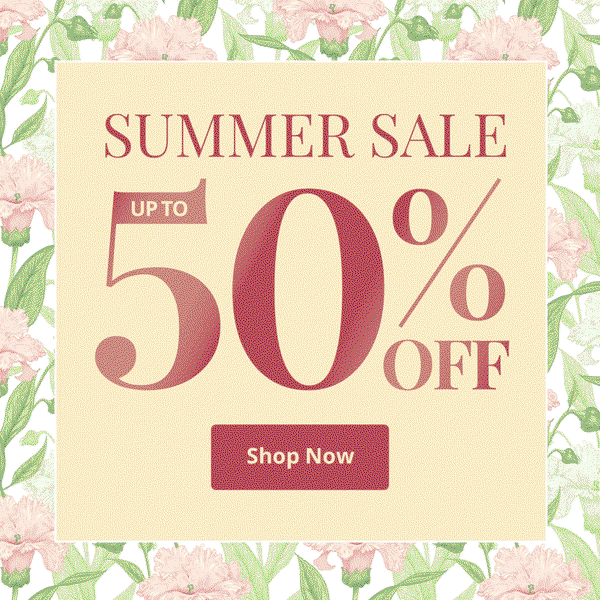  Summer Sale up 50% Off