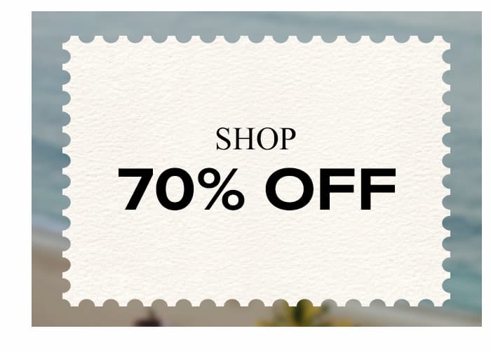 SHOP 70% OFF