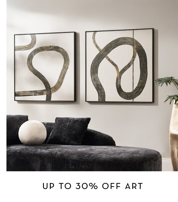 Art, up to 30% off