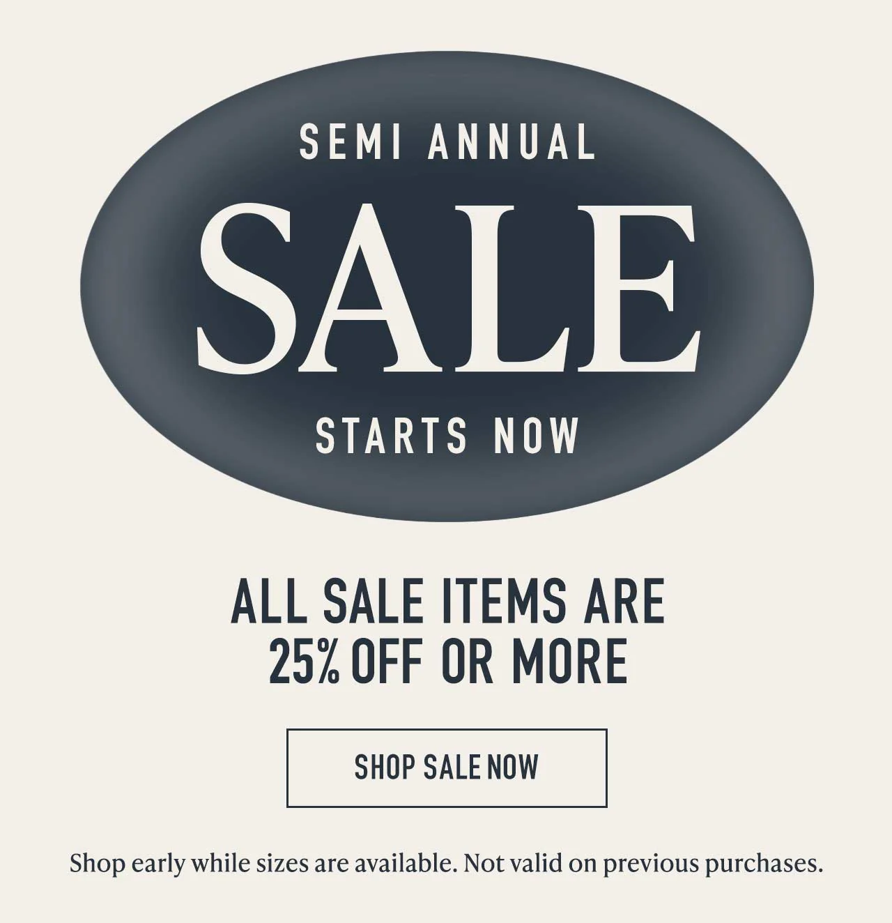 Summer Sale — shop select styles 25% off or more at Westport Big & Tall