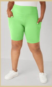 Phone Pocket Biker Shorts