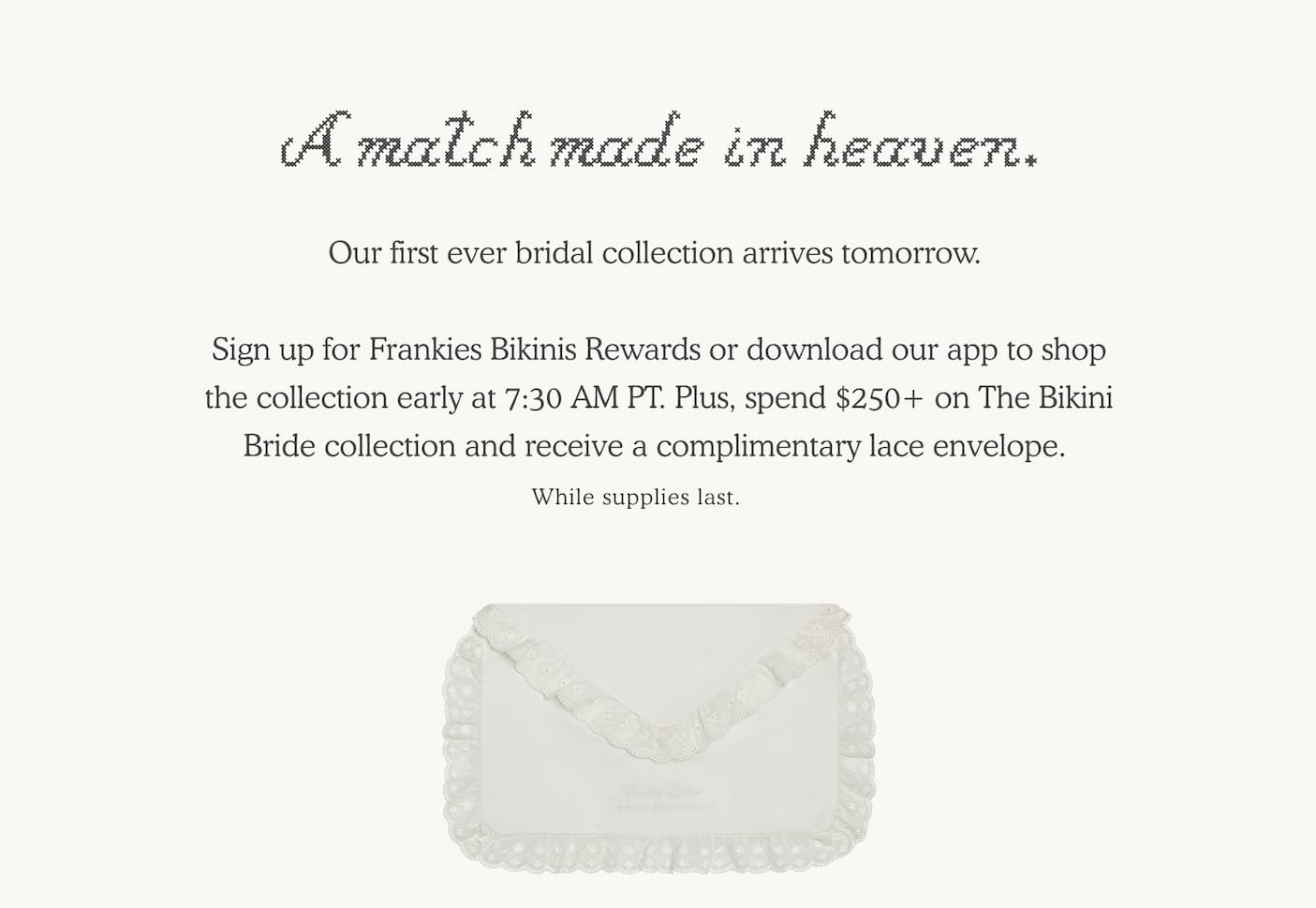 the bikini bride