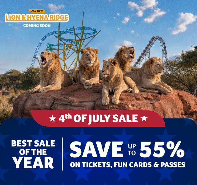 4th of July Sale: Best Sale of the Year. Save up to 55% on Tickets, Fun Cards & Passes.