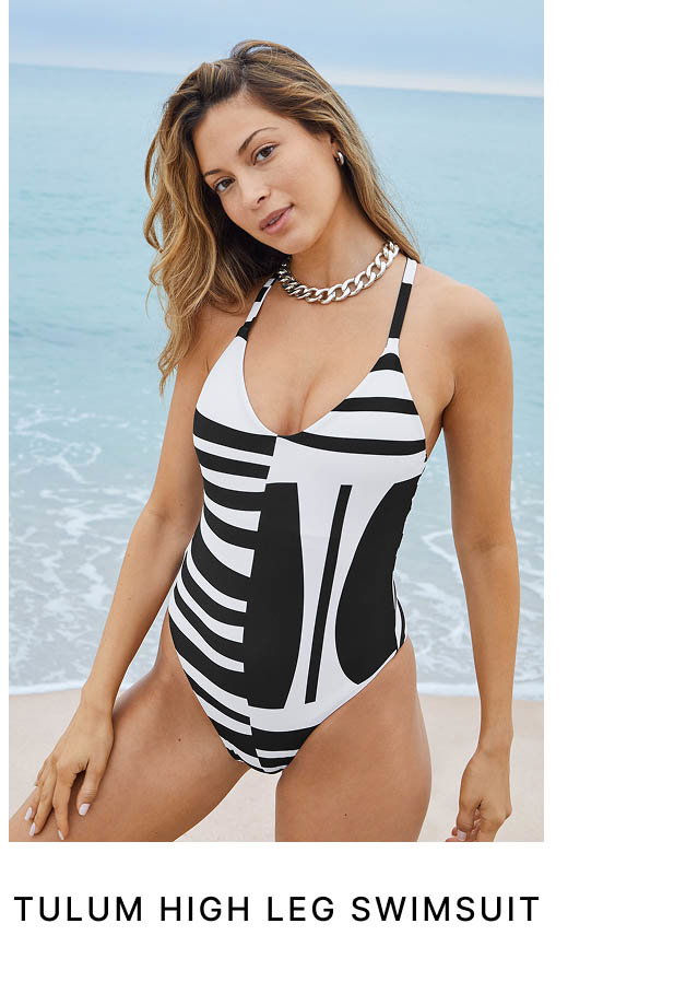 Tulum High Leg Swimsuit