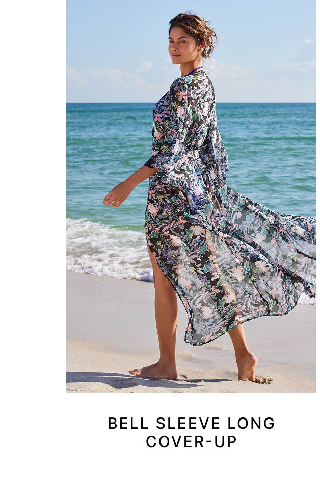 Bell Sleeve Long Cover-Up