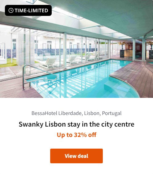 Swanky Lisbon stay in the city centre