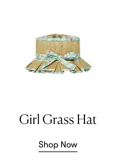 Girl Grass Hat