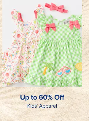 Up to 60% off kids apparel. Shop now.