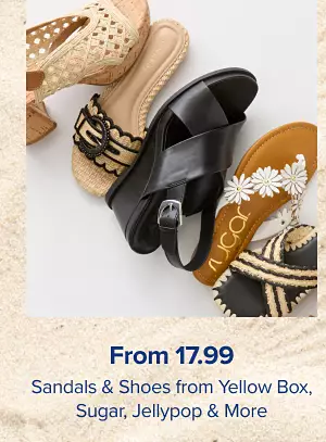 From 17.99 sandals and shoes from Yellow Box, Sugar, Jellypop and more. Shop now.