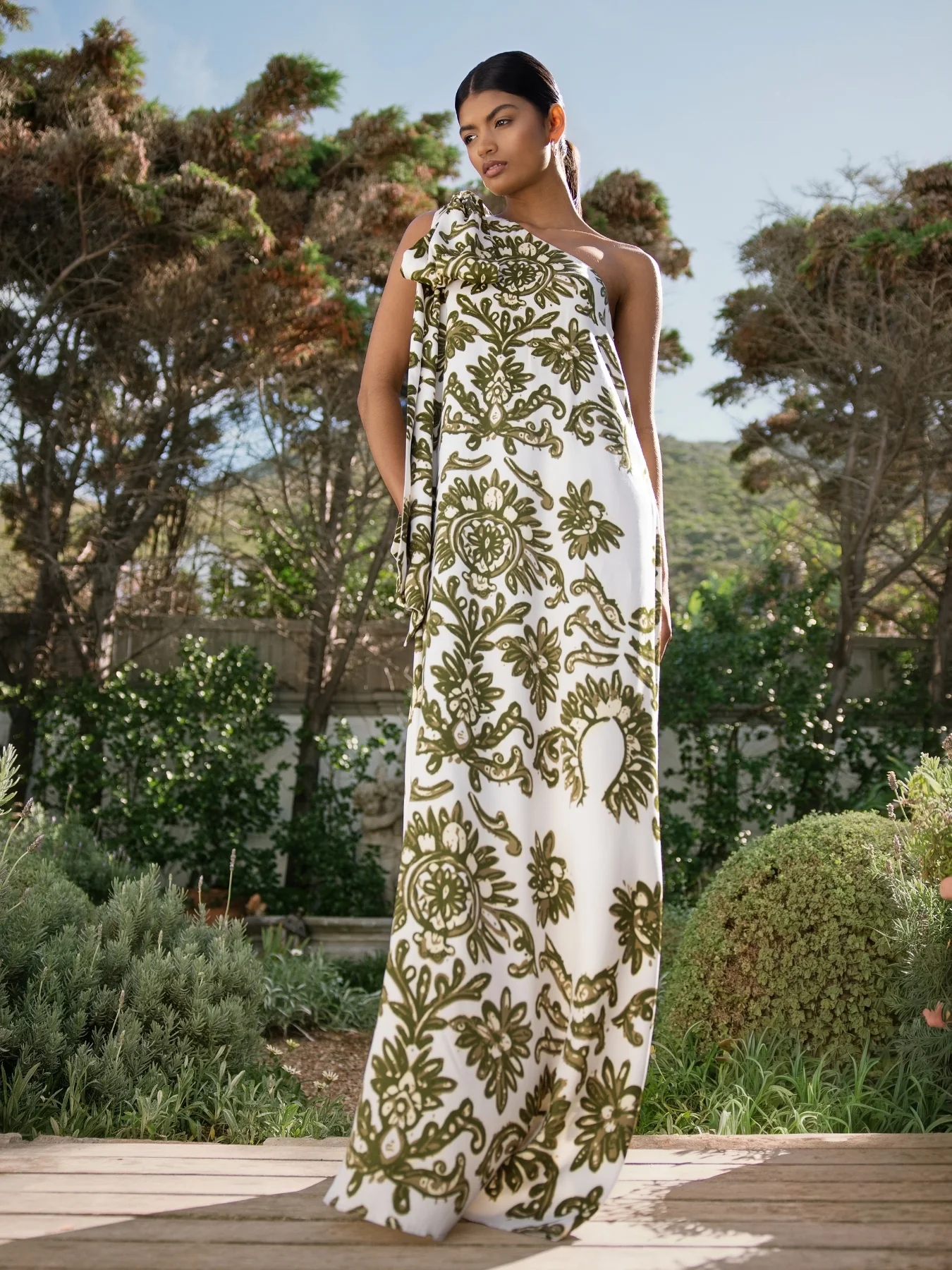 Image of Raya FSC® Certified Viscose Dress - Vinae Olive