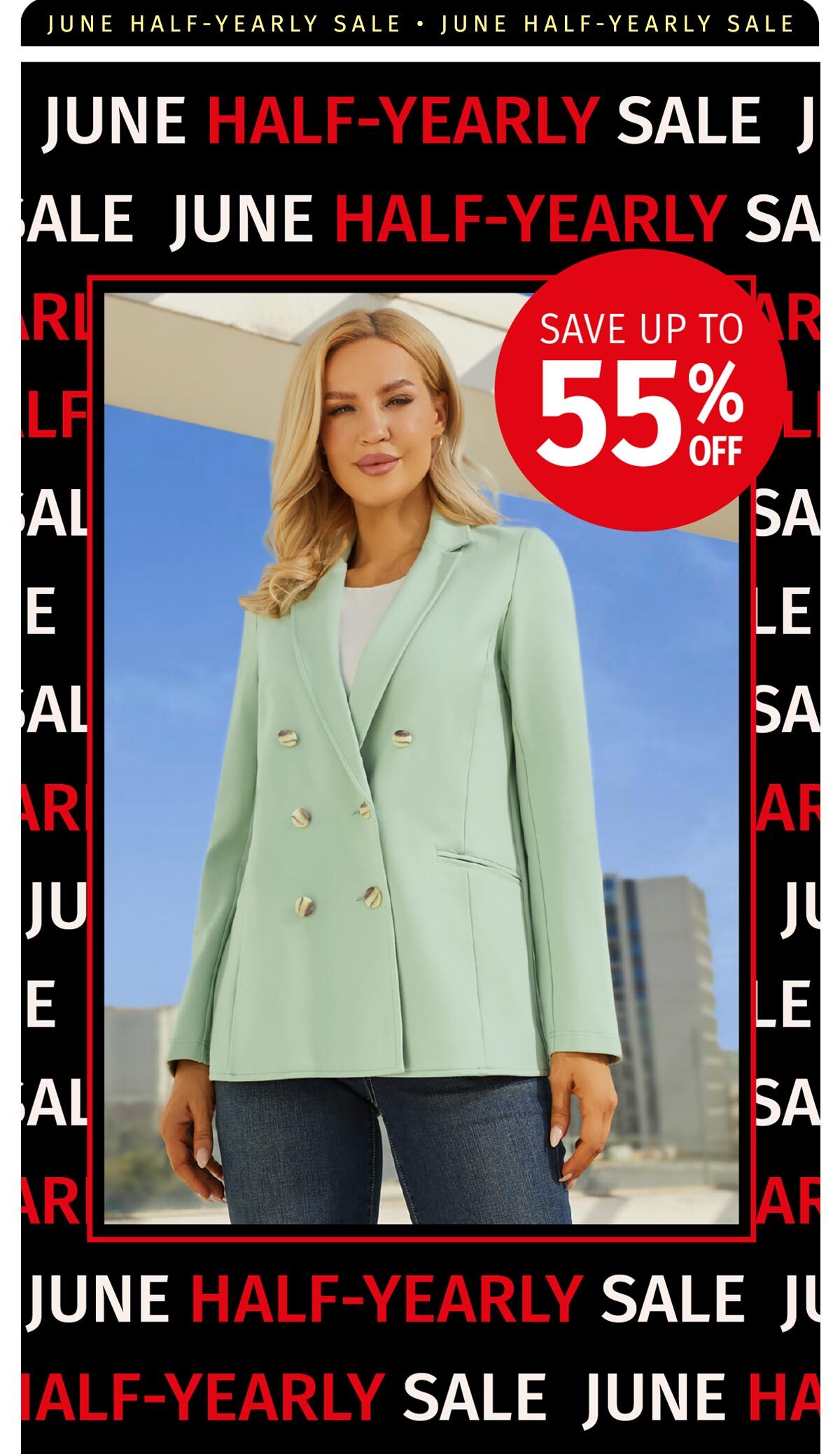 JUNE HALF-YEARLY SALE UP TO 55% OFF STAR WHITE COLLECTION