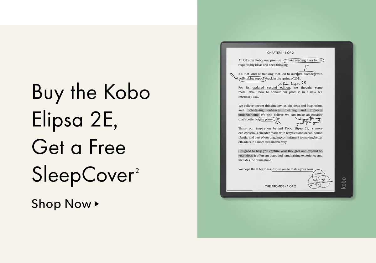 Buy the Kobo Elipsa 2E, Get Free