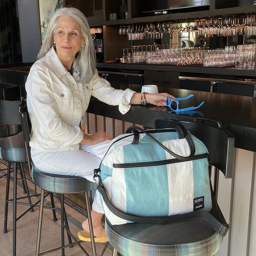 A vintage weekender from Sea Bags