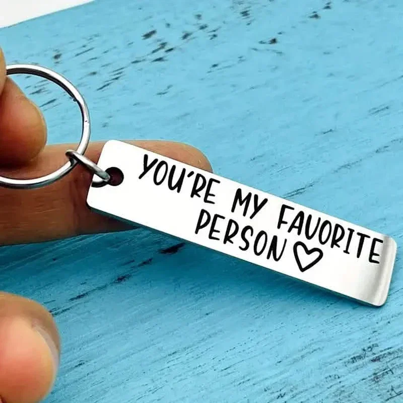 Image of You're My Favorite Person Keychain