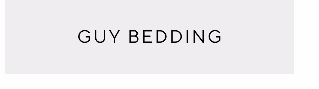 Guy bedding