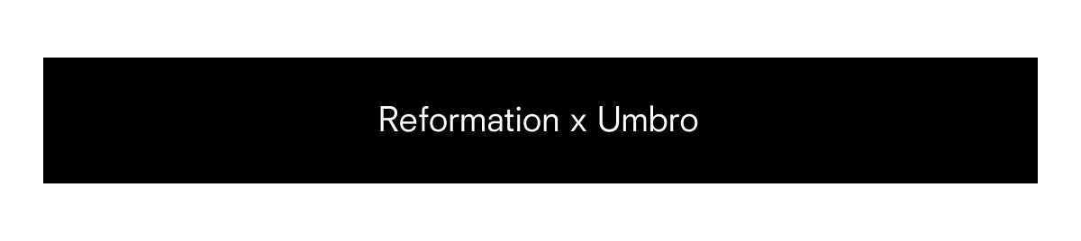 Reformation x Umbro