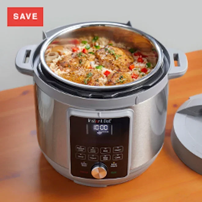 Instant Pot Duo Plus Whisper Quiet 9-in-1 Smart Cooker, 8L