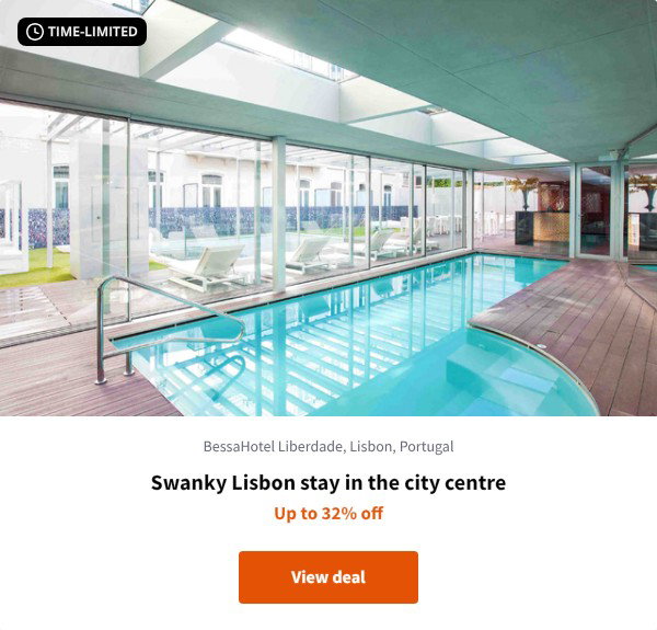 Swanky Lisbon stay in the city centre