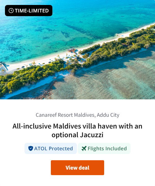 All-inclusive Maldives villa haven with an optional Jacuzzi