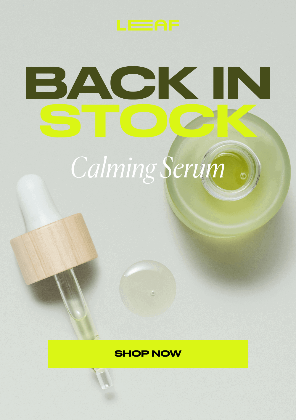 Back in Stock - Calming Serum