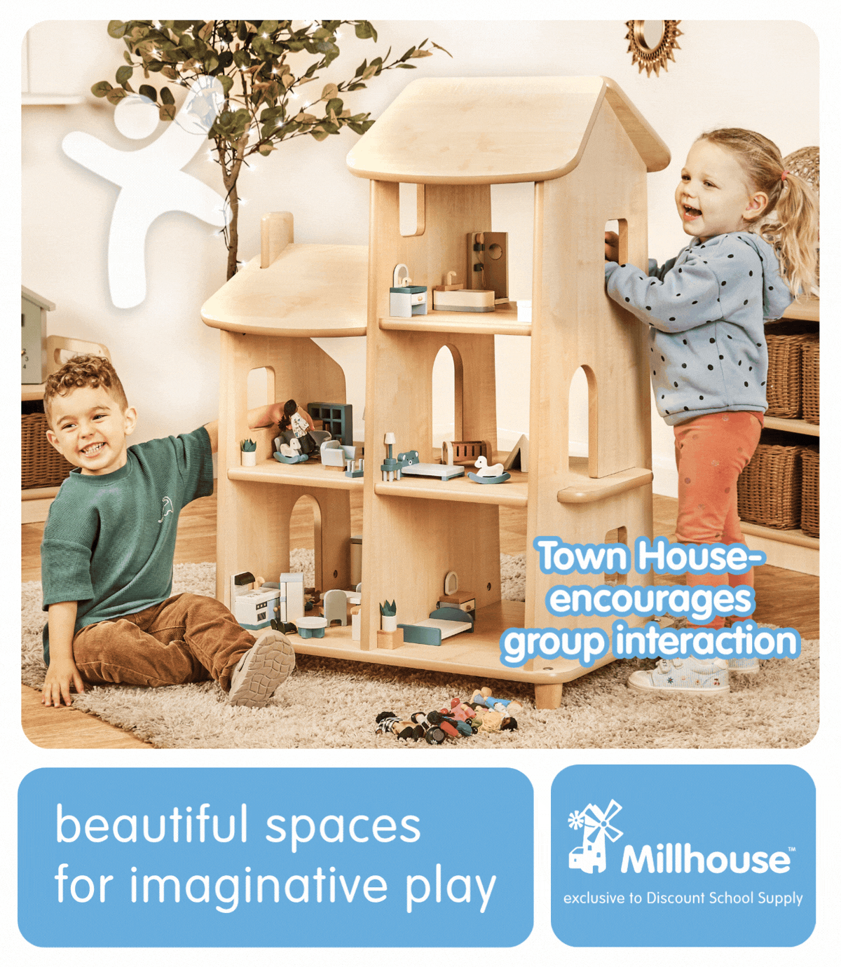 Beautiful spaces for imaginative play