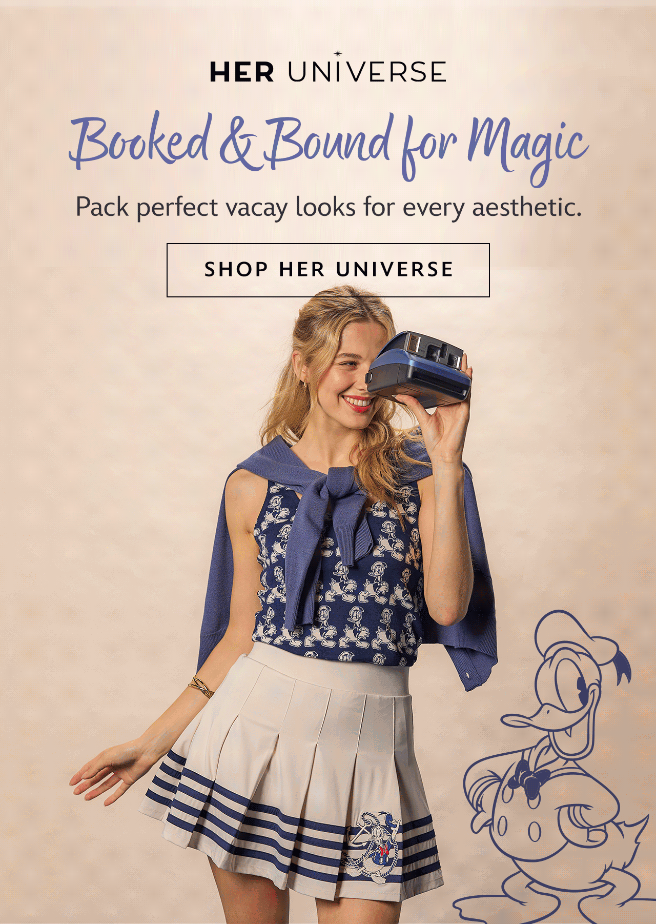 Her Universe. Booked & Bound for Magic. Pack perfect vacay looks for every aesthetic. | Shop Her Universe