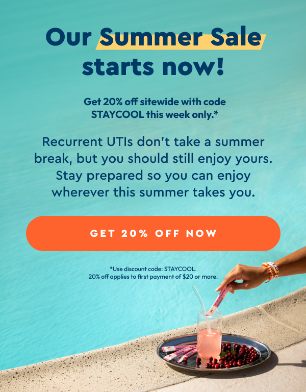 Get 20% off SITEWIDE with code STAYCOOL