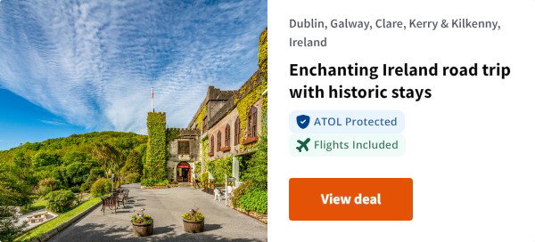 Enchanting Ireland road trip with historic stays
