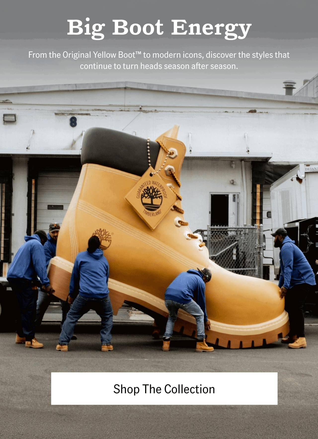 Big Boot Energy. From the Original Yellow Boot to modern icons, discover the styles that continue to turn heads season after season. Shop The Collection.