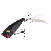 Bass Pro Shops XPS Popper - Matte Black - 2-7/16