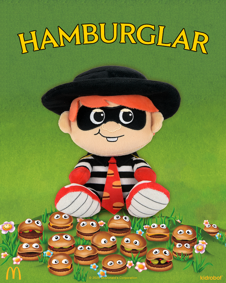 McDonald's - Hamburglar Phunny Plush - SDCC Debut (PRE-ORDER)