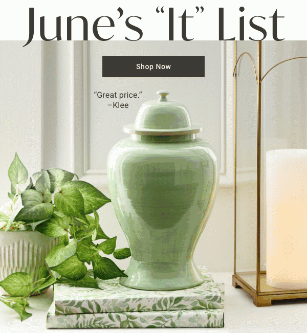 June's "It" List | Shop Now >