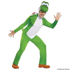 Adults Deluxe Super Marrio Bros.™ Yoshi Costume