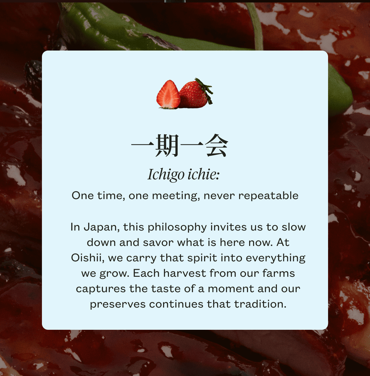 Ichigo Ichie