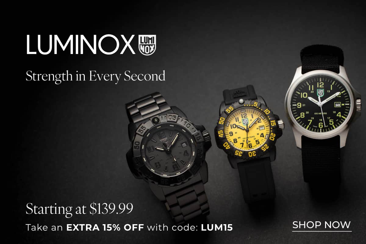 SHOP LUMINOX DEALS*
