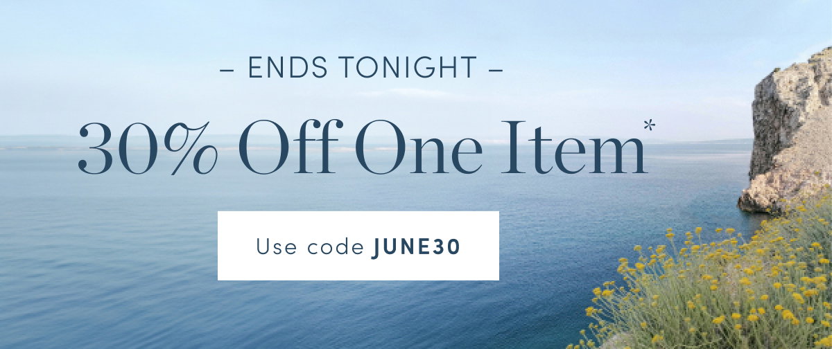 30% Off One Item
